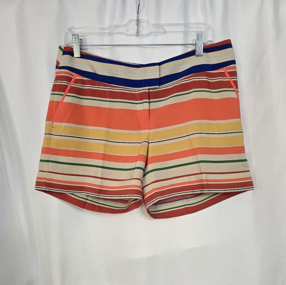 Outback Red Striped Shory Trendy Shorts Size 10